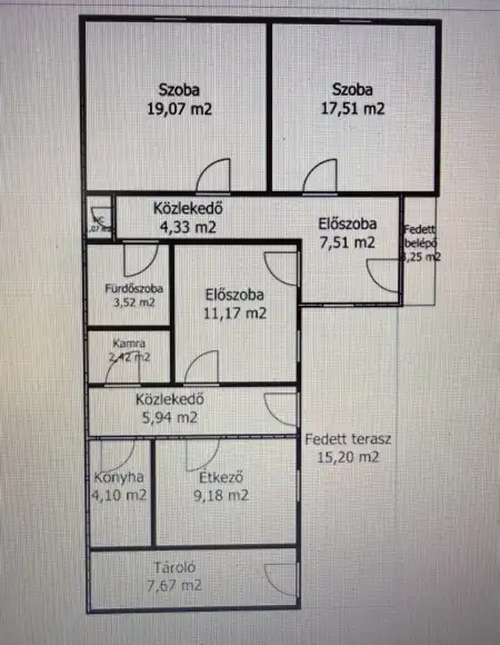 Eladó családi ház, Mezőfalva 2 szoba 105 m² 36 M Ft